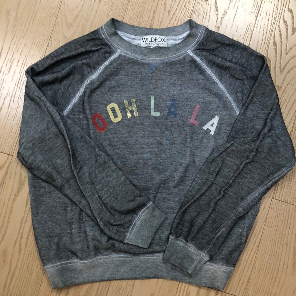 Wildfox crew neck sweatshirt gently used condition